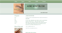 Desktop Screenshot of ackiemonitor.com